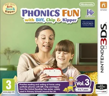 Phonics Fun with Biff, Chip & Kipper Vol. 3 (Europe) (En,Fr,De,Es,It,Pt) box cover front